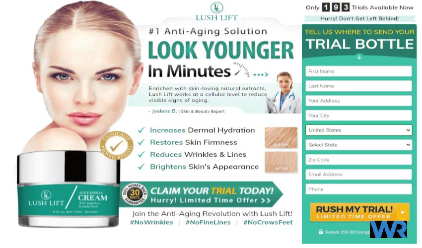 lush anti aging face cream