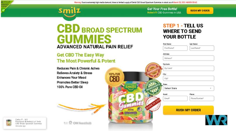 Smilz CBD Gummies Customer Reviews-SCAM ALERT! Read This Before Buy! |  Benzinga